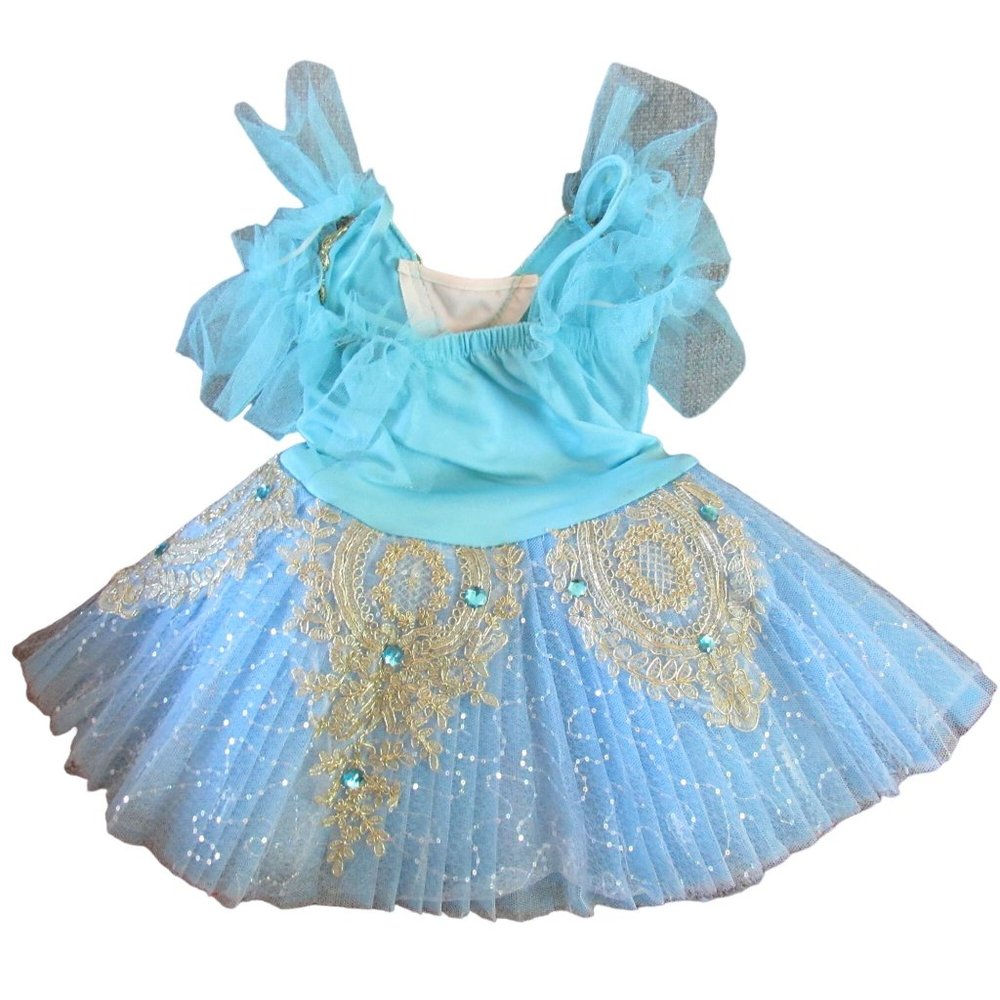 Ballet Platter Tutu LED Light Professional Dance Outfit Girls Size 130 Large - Picture 2 of 12